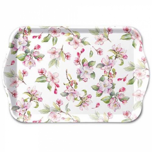 Petit plateau spring blossom white - ambiente