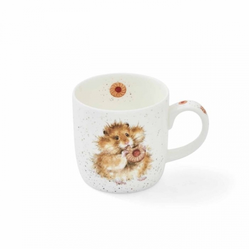 Mug hamster diet starts tomorrow Hannah Dale - wrendale