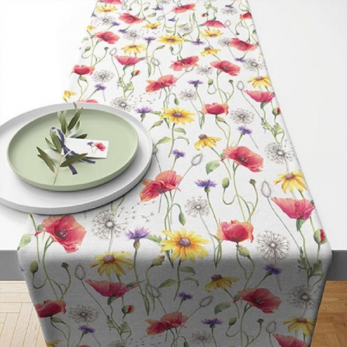 Chemin de table poppy meadow - ambiente