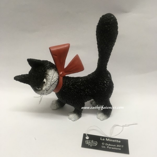 Figurine chat Dubout "la minette"