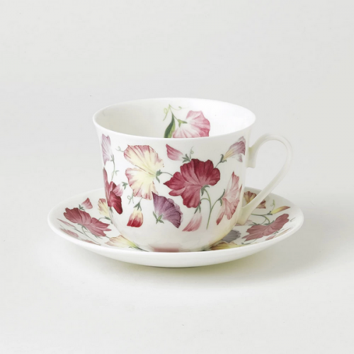 Déjeuner pois de senteur rose - Roy Kirkham