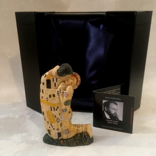 Statuette miniature le baiser de Gustav Klimt