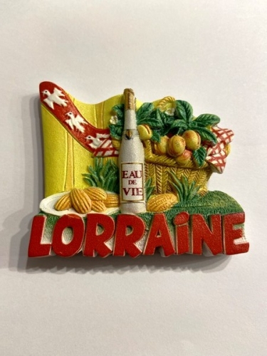 Magnet panier mirabelle Lorraine