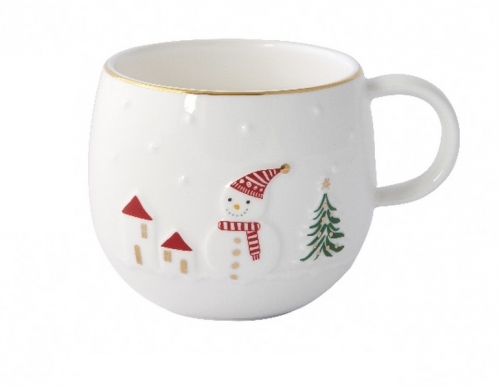 Mug bonhomme de neige let it snow easy life
