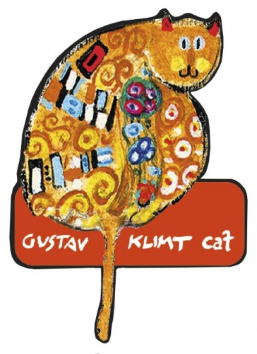 Magnet chat Gustav Klimt
