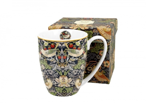 Mug strawberry Thief bleu William Morris