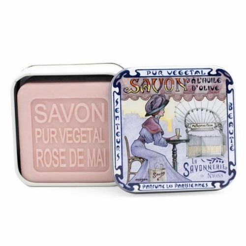 Boite métal métropolitain - savonnerie de Nyons