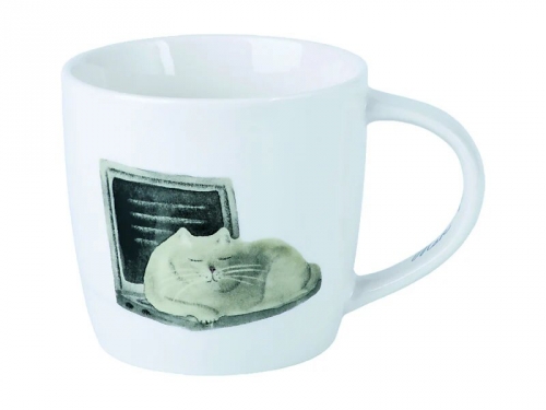 Mug chat dormeur feline - maxwell & williams