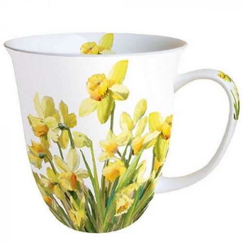 Mug golden daffodils - ambiente