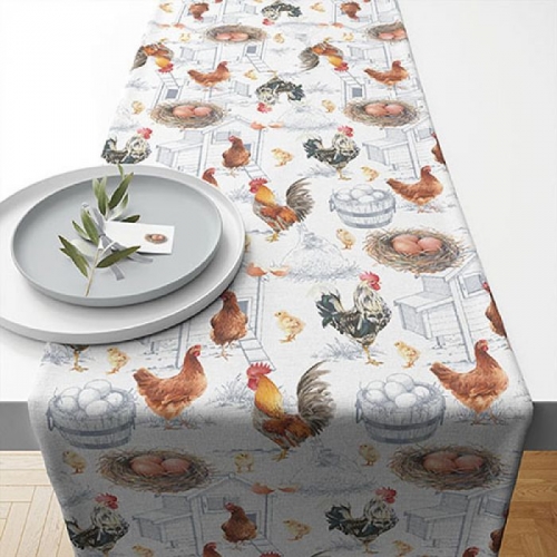 Chemin de table chicken farm - ambiente