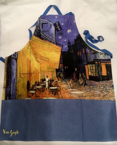 Tablier café le soir Van Gogh