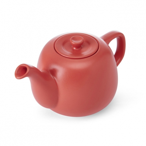 Théière classique 2 tasses rouge - la cafetière