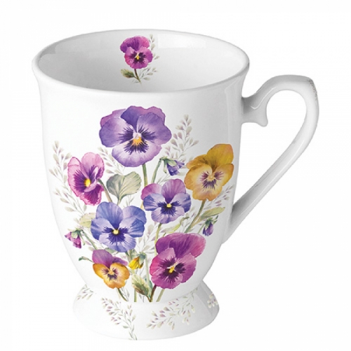 Mug sur pied pansies - ambiente