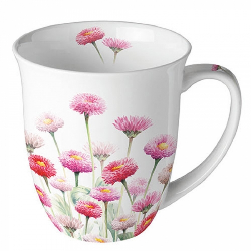 Mug painted bellis - ambiente