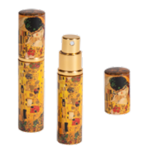 Atomiseur de sac "le baiser de Klimt"