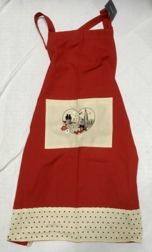 Tablier de cuisine chats coeur