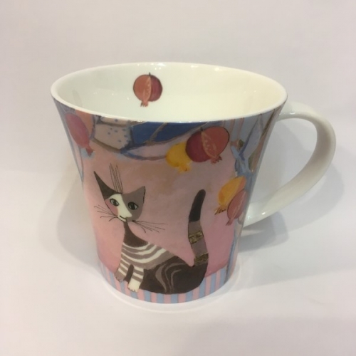 Tasse porcelaine chat melograni in festa Wachtmeister