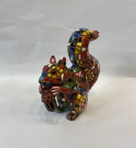 Petit écureuil mosaïque Barcino