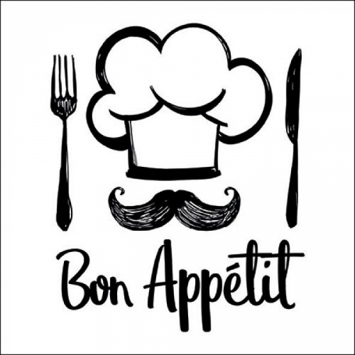 Serviettes en papier Chef bon appétit - ambiente