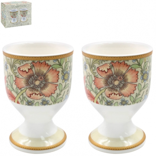 Set de 2 coquetiers compton William Morris - leonardo collection