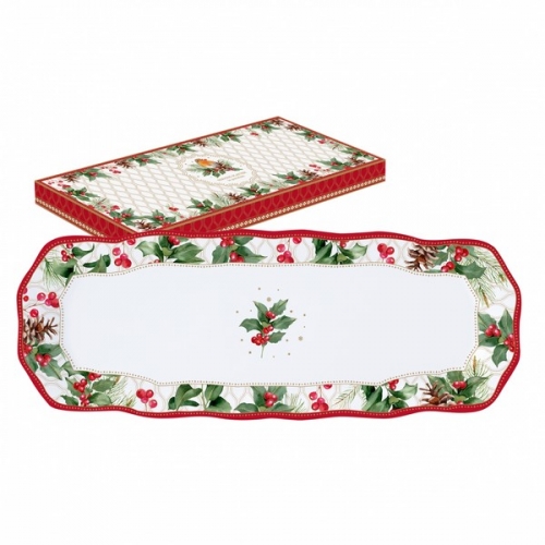 Plat à cake christmas berries -easy life