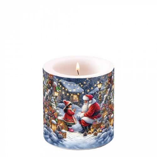 Petite bougie lampion talking to santa - ambiente