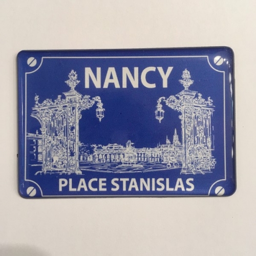 Magnet plaque rue Place Stanislas Nancy