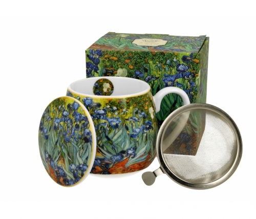 Mug infuseur les iris de Van Gogh - Duo gift