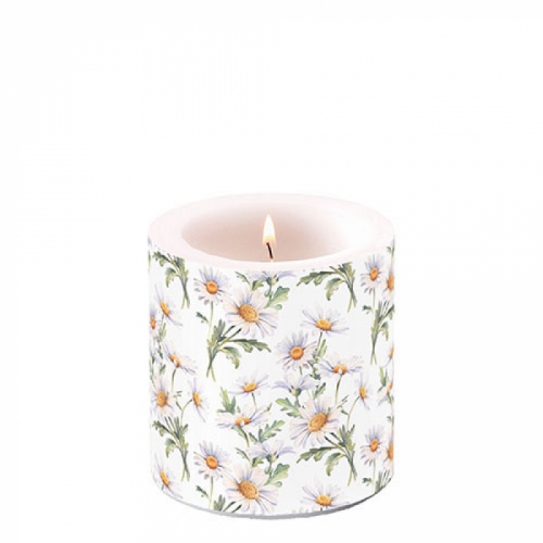Petite bougie lampion beautiful daisies - ambiente