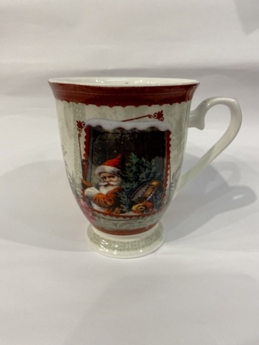 Mug sur pied santa stamp