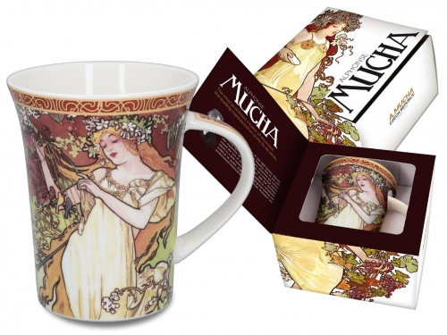Mug été de Mucha - Carmani