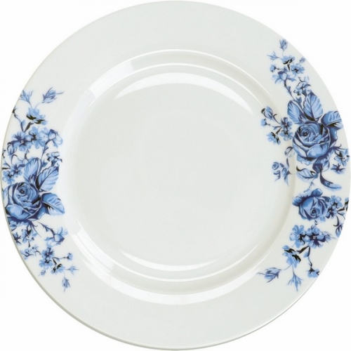 Assiette plate porcelaine Hampton - Mikasa