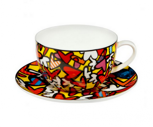 Tasse déjeuner all we need is love - Romero Britto