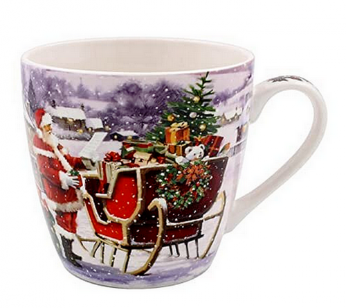 Mug déjeuner père Noël - leonardo collection