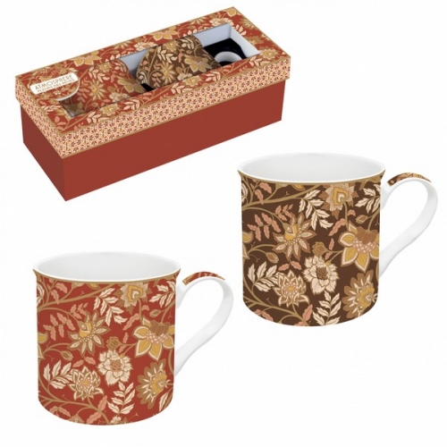 Coffret de 2 mugs fleurs de rêve easy life