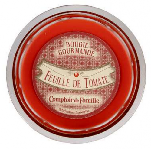 Bougie parfumée feuilles de tomate comptoir de famille