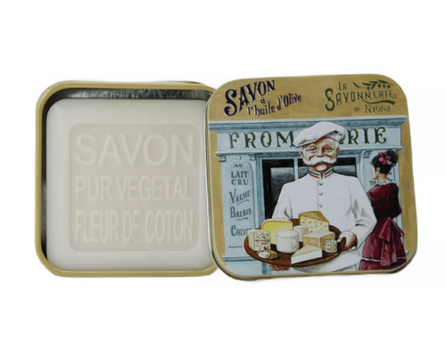 Boite métal savon le fromager - nyons