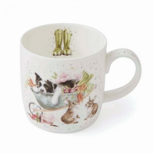 Mug sleeping on the job - Hannah Dale
