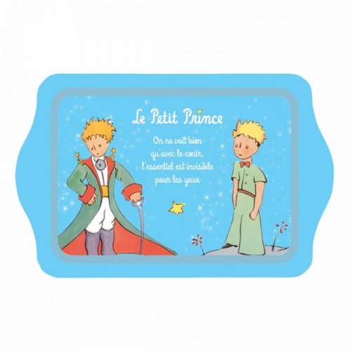 Petit plateau en métal personnages le petit prince