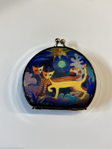 Miroir de sac chats wonderland -  Rosina Wachtmeister