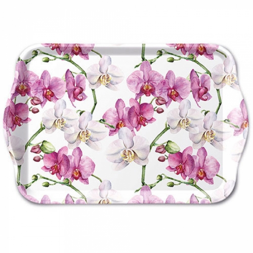 Petit plateau elegant orchids - ambiente