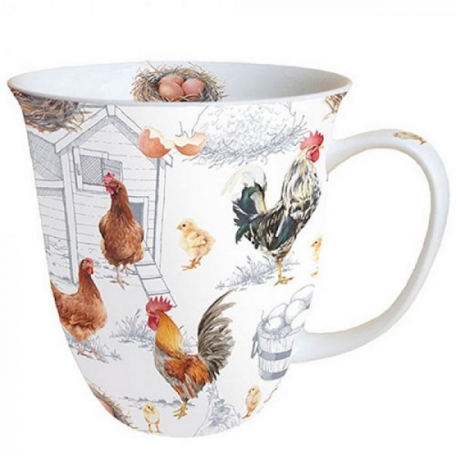 Mug chicken farm - ambiente