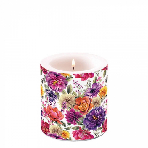 Petite bougie lampion Anne white ambiente