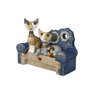 Chats Caterina e fabio sur canapé - Rosina Wachtmeister