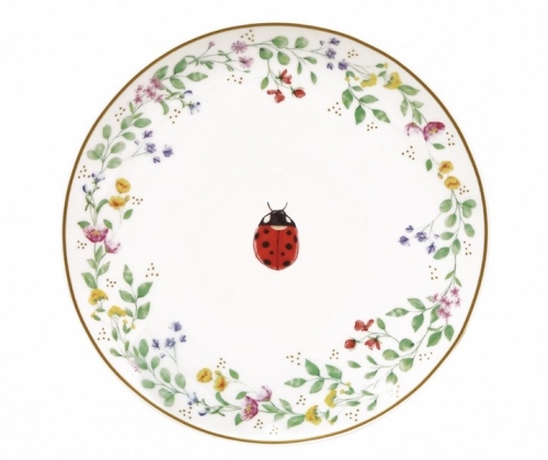 Assiette dessert coccinelle fancy garden - easy life