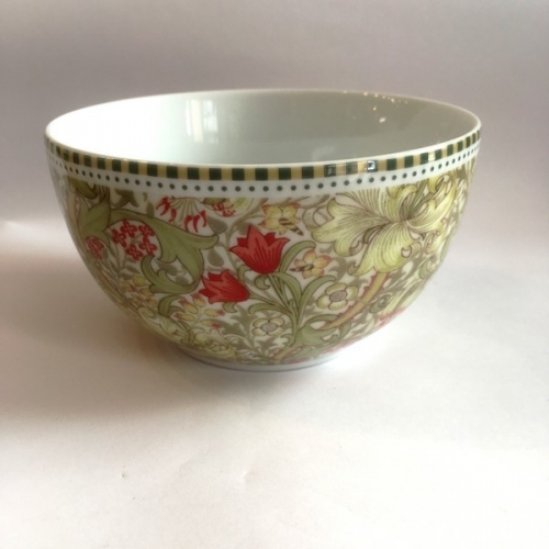 Bol porcelaine William Morris green easy life