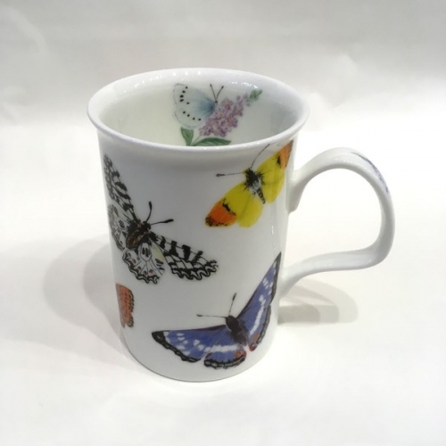 Mug papillons bleu - Roy Kirkham