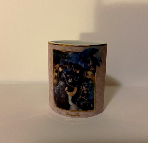 Mini vase les parapluies de Renoir - Goebel