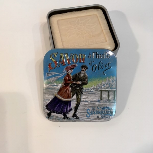 Boite patinage avec savon - savonnerie de Nyons