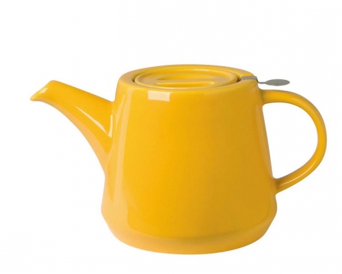 Théière jaune honey  HI-T 4 tasses avec filtre London Pottery
